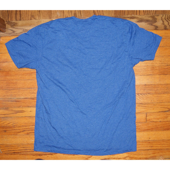 Milwaukee Brewery Shirt Mens Large Blue Short Sleeve Crew Neck Brewers MLB - Picture 3 of 6